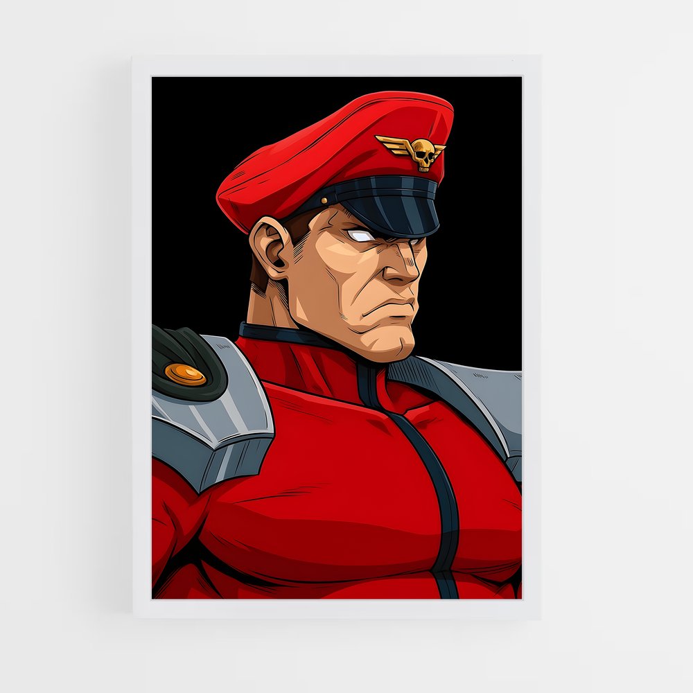 Poster Bison Power – affiche Street Fighter (vue 3)